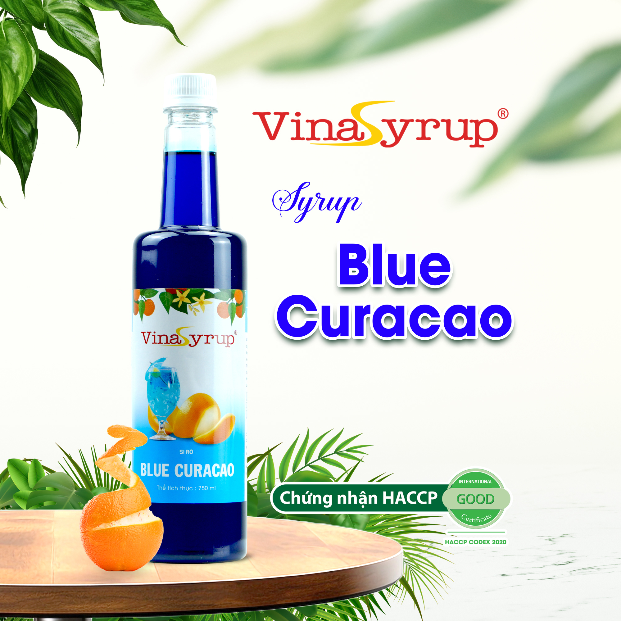 Siro Blue Curacao - VinaSyrup
