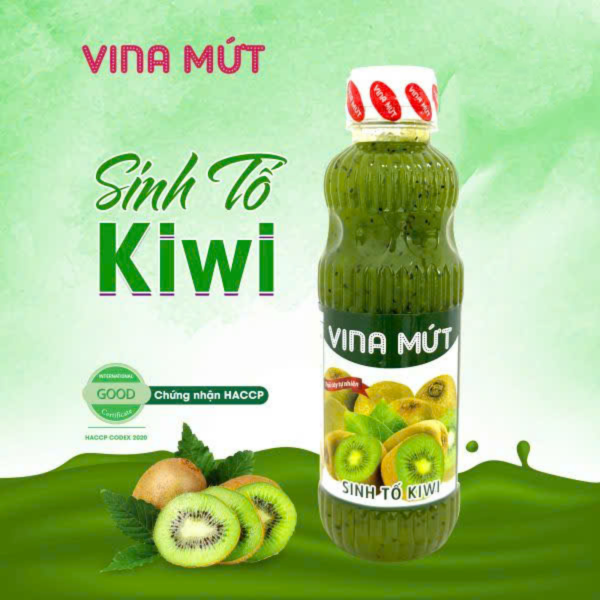 Sinh Tố Kiwi 1lit - Vina Mứt