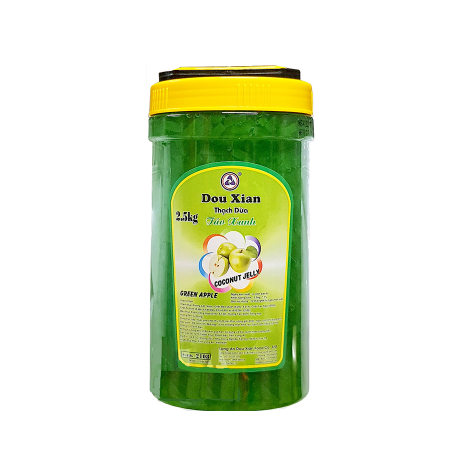 Thạch Dừa Hương Táo Xanh 2,5kg - Dou Xian