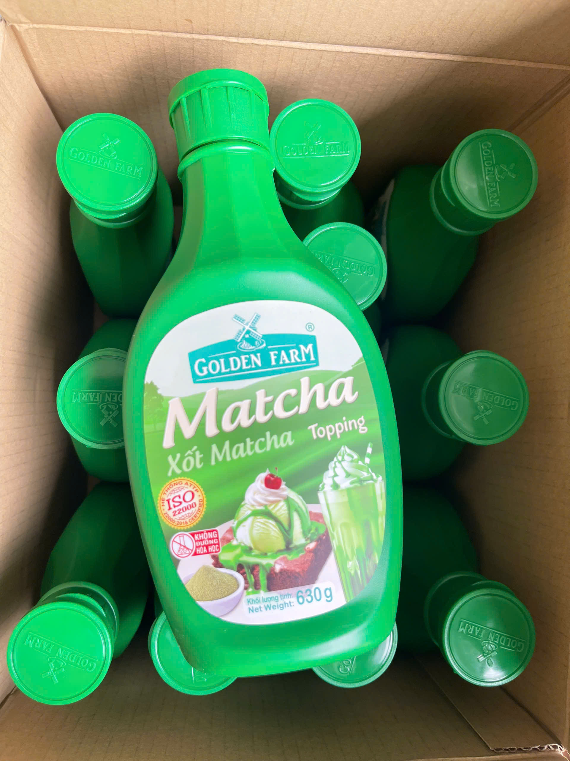 Xốt Matcha 630g Golden Farm