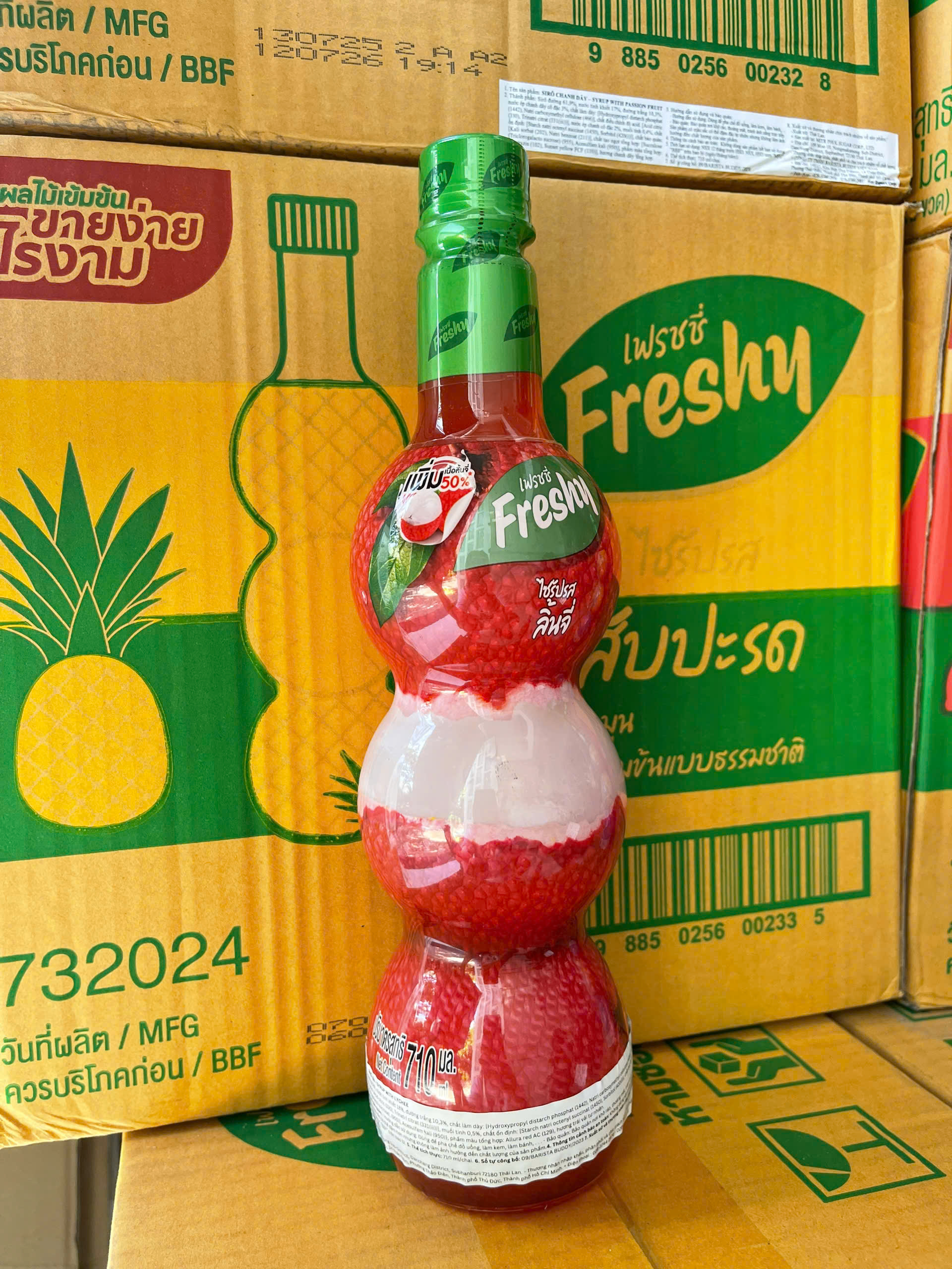 Syrup Freshy 710ml - Vải