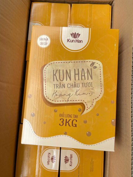 Trân Châu Tươi Hoàng Kim 3kg - KunHan